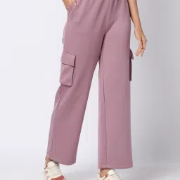 teamspirit Women Regular Fit Cargo Track Pants image 1