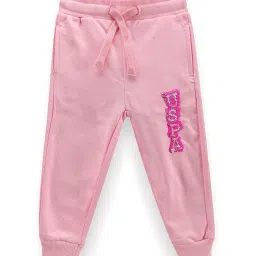 u.s. polo assn. Girls Embellished Joggers with Insert Pockets image 1