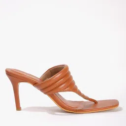 fyre rose Women Quilted Stilettos Sandals image 1