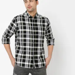 gas S.Det Checkered IN Relaxed Fit Shirt image 1