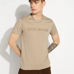 gas Short Sleeves Regular Fit Crew-Neck T-Shirt image 1