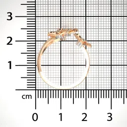 valanova Women Rose Gold Lab Grown Diamond Ring image 2