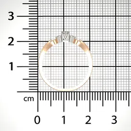 valanova Women Rose Gold Lab Grown Diamond Ring image 2