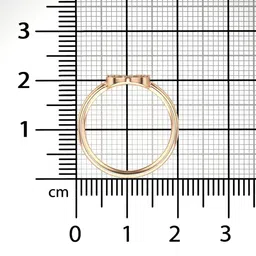 valanova Women Sterling Silver Rose Gold-Plated Lab Grown Diamond Ring image 2