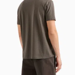 armani exchange Men Geometric Print Regular Fit Polo T-Shirt image 2