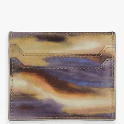 scotch & soda Printed Leather Card Holder image 2