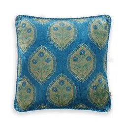 pure home and living Motif Printed Velvet Square Cushion image 2