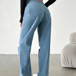 kotty Women Straight Fit High Rise Jeans image 2