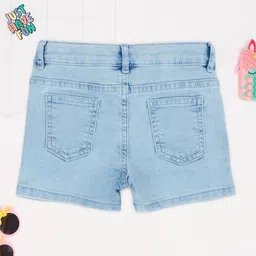 pantaloons junior Girls Typographic Regular Fit Shorts image 2