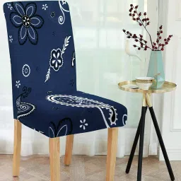 cortina eyelet curtain Pack of 8 Printed Washable Chaircovers image 2