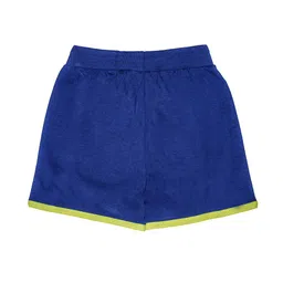 kiddopanti Mid-Rise Shorts with Contrast Lace Detail image 2
