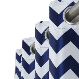 good homes Set of 2 Chevrons Print Window Curtain image 2