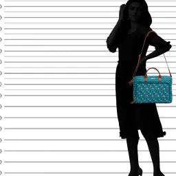 chumbak Floral Side Laptop Bag image 2