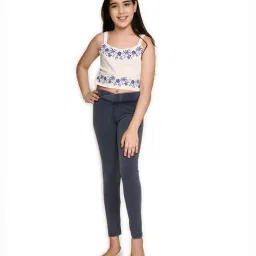 spunkies Solid Full Length Leggings image 2