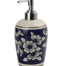 vareesha Handpainted Ceramic Soap Dispenser image 2
