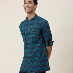 fabindia Mandarin-Collar Short Kurta image 2