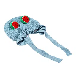 babymoo Woolen Cap with Applique image 2