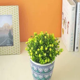 the decor mart Worli Art Table Top Ceramic Planter image 2