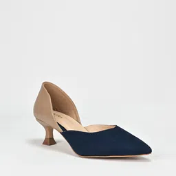 scentra Women Colourblock Heeled Pumps image 2