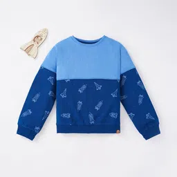 ed-a-mamma Sustainable Colourblock Crew-Neck Sweatshirt image 2