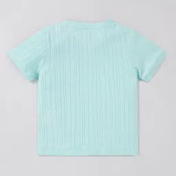 ed-a-mamma Girls Typographic Print Round-Neck T-Shirt image 2