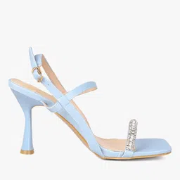 fyre rose Women Embellished Stilettos with Buckle Strap image 2