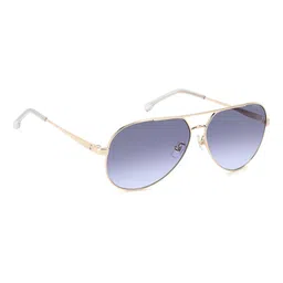 carrera UV-Protected Aviator Sunglasses-206155LKS63GB image 2
