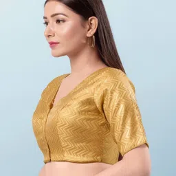 vamas Women V-Neck Front-Open Blouse image 2