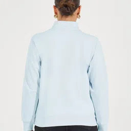 styli Women Regular Fit Typographic Print Sweatshirt image 2