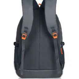 priority Men Typograhic Print Laptop Backpack with Adjustable Straps image 2