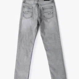 lee cooper Boys Lightly Washed Straight Fit Jeans image 2
