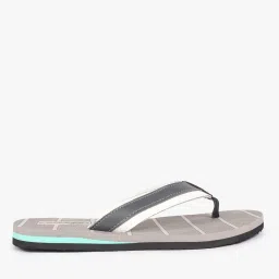 frisbee Striped Thong-Strap Flip-Flops image 2