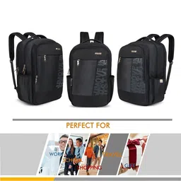 zipline Typographic Print Backpack with Adjustable Strap image 2