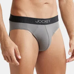 jockey IC31 Supima Cotton Elastane Stretch Brief with Ultrasoft Waistband image 2