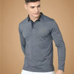 stellers Regular Fit Full-Sleeve Polo T-Shirt image 2
