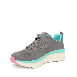 skechers Women Knitted Lace-Up Shoes image 2