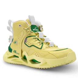 atom Mid-Top Round-Toe Lace-Up Shoes image 2