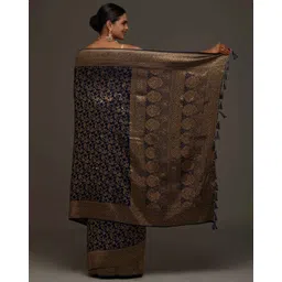 indie picks Traditional Art Silk Saree image 2