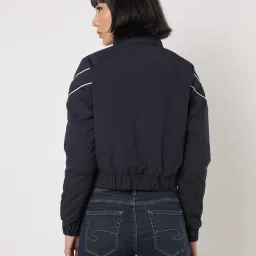 lee cooper Bomber Jacket with Zip Closure image 2