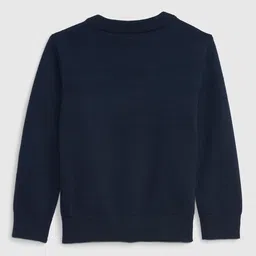gap kids Boys Brand-Knit Relaxed Fit Pullover image 2