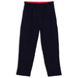 fashionable Boys Typographic Print Track Pants with Elasticated Waistband image 2