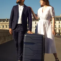 nasher miles Paris Hardside Luggage with Number Lock- L image 2