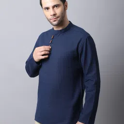 even Striped Tailored Fit Short Kurta image 2
