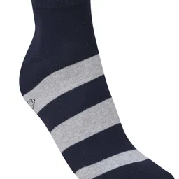dollar Pack of 5 Striped Ribbed Socks image 2