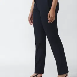 van heusen Flat-Front Trousers with Insert Pockets image 2