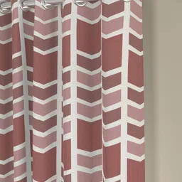 rosarahome Pack of 2 Printed Door Curtains image 2