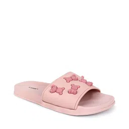 cassiey Women Slip-On Slides with Applique image 2