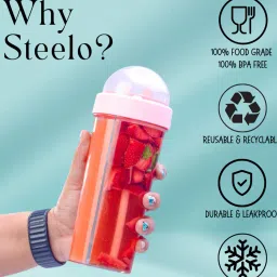 Steelo Sipmate Dual Sipper Bottle image 2