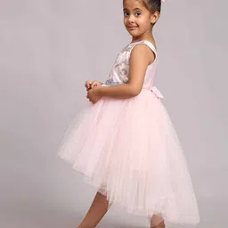 toy balloon kids Girls Embroidered Fit & Flare Dress image 2