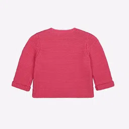 mothercare Textured Cotton Cardigan image 2